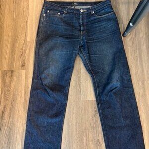 APC New Standard Raw Selvedge Denim size 34